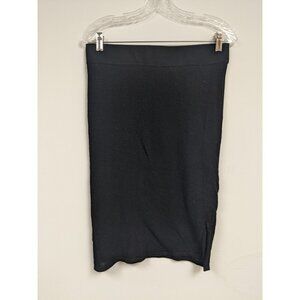 INC International Concepts Size M Medium Skirt Stretchy Black Modest